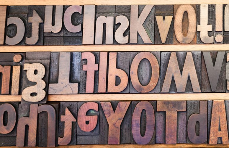 lettres font
