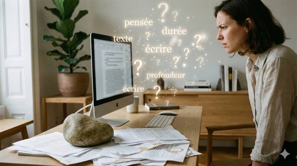 Vos textes sont-ils à la hauteur de votre pensée ? Beaucoup écrivent. Peu tiennent un texte dans la durée.