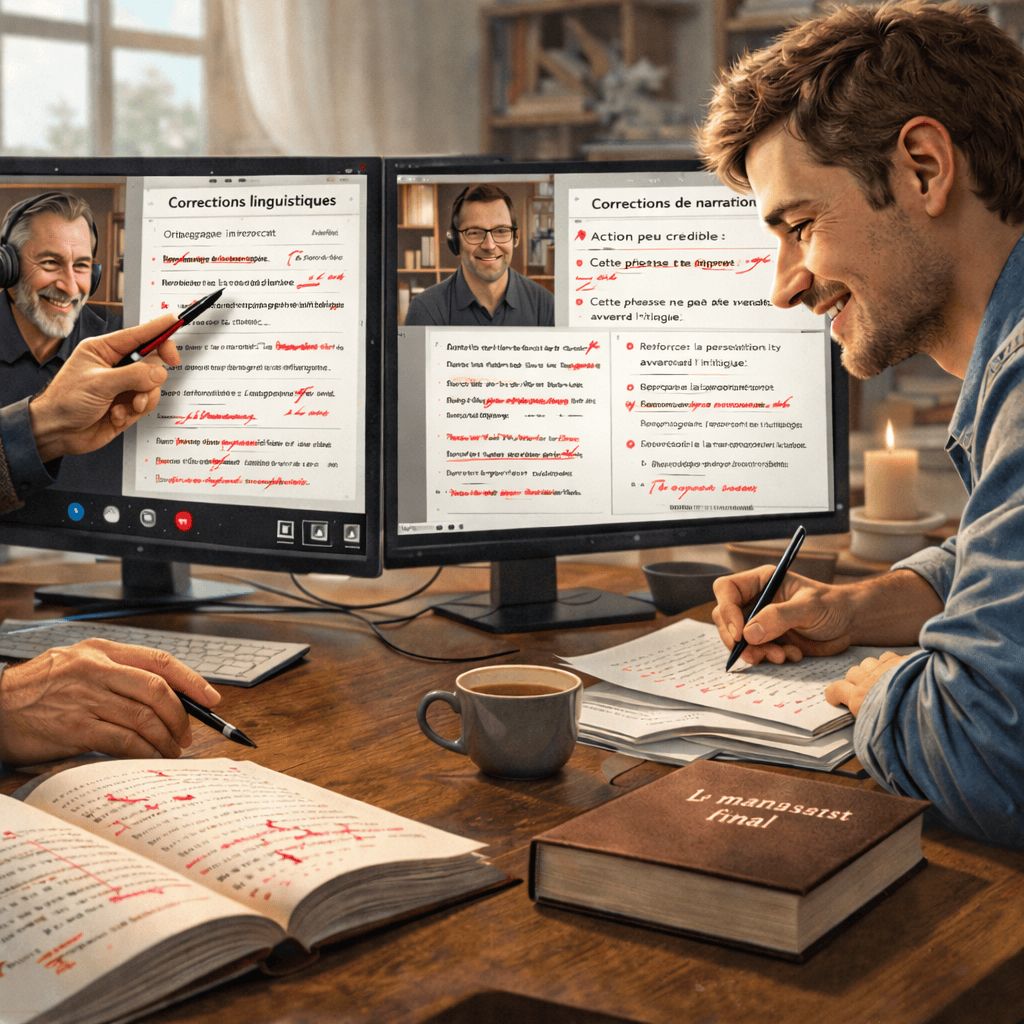 affiner son manuscrit avec un expert - correction de manuscrit réécriture
