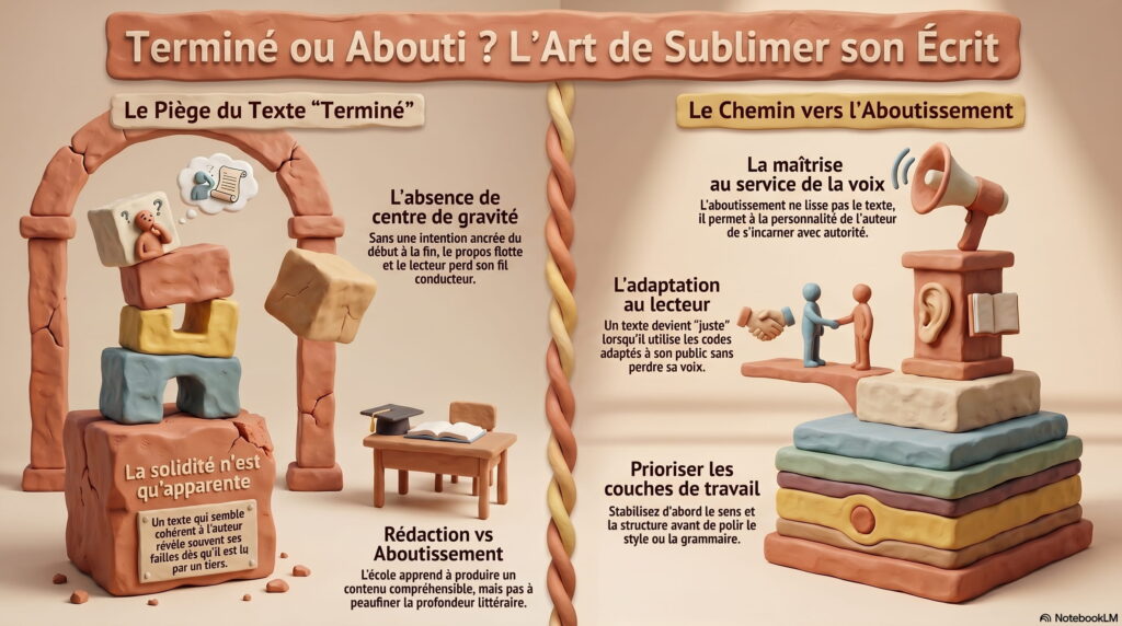 Faire aboutir son texte