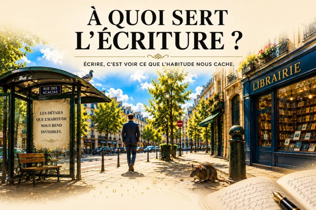 à quoi sert l'écriture